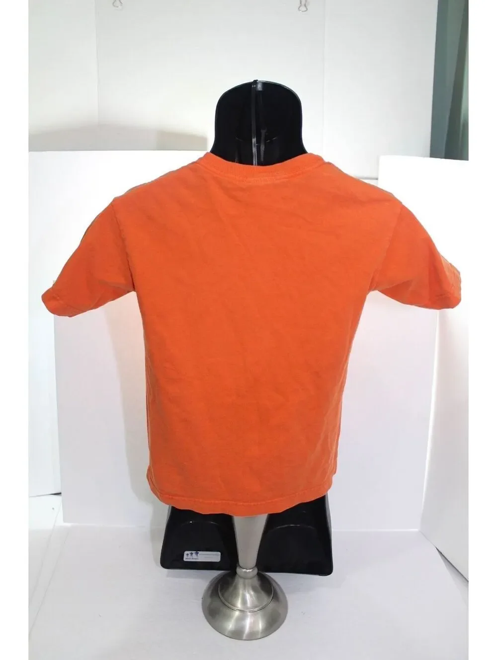 Nike Auburn Tigers #1 Jersey Tee - Orange - Crew Neck T Shirt - Size Youth Small